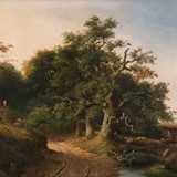 Een schilderij van de Wodanseik